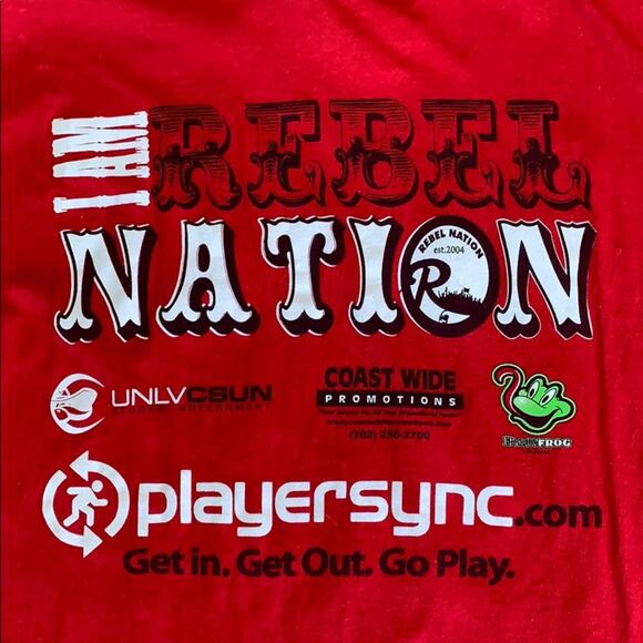 Delta Pro Weight UNLV Short Sleeve T-Shirt Women's Size Medium - Picture 6 of 6